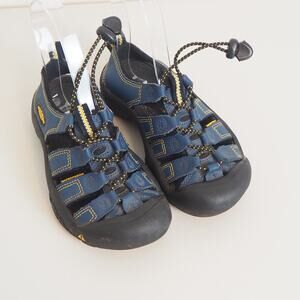 Keen Newport H2 Little Kids Toddler Youth Size 12 Blue Slip-on Water Sandals